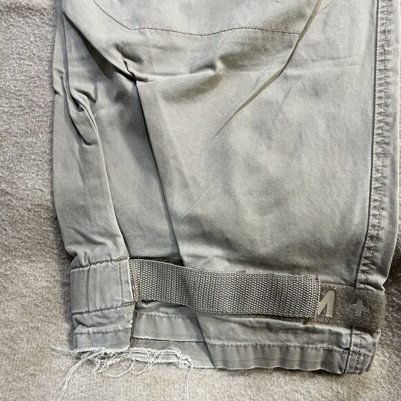 Marithe Francois Girbaud Cargo Pants Mens Size 42 Beige Adjustable Straps Y2K - Picture 7 of 16